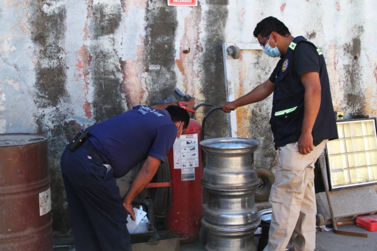 Protección Civil de Aguascalientes supervisa operación de recicladoras