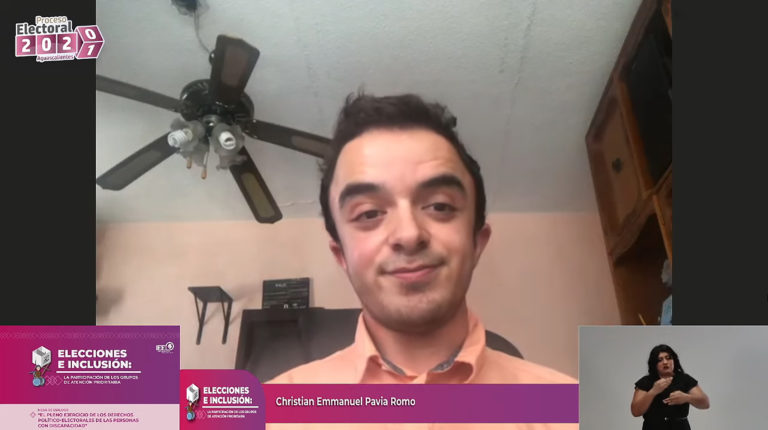 IEE lleva a cabo ciclo de actividades sobre participación de grupos de atención prioritaria