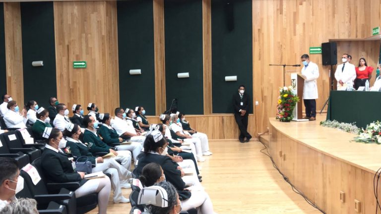 Reconoce IMSS Aguascalientes labor de personal de enfermería durante pandemia