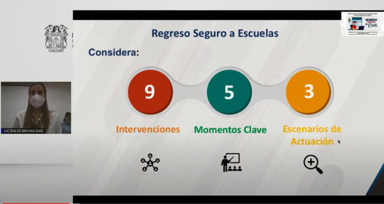 Capacitan a docentes, personal educativo, madres y padres para un regreso seguro a clases