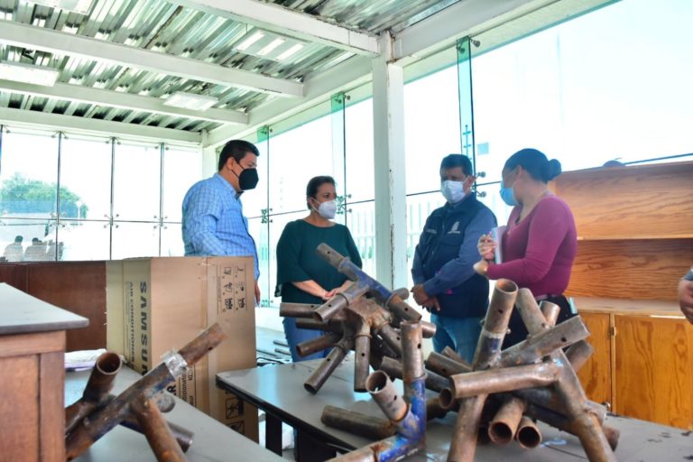 Alcaldesa de Aguascalientes supervisa infraestructura para la educación artística y cultural