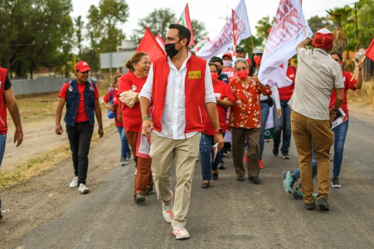 En Aguascalientes, candidato a la alcaldía de Jesús María exhorta a la población a votar