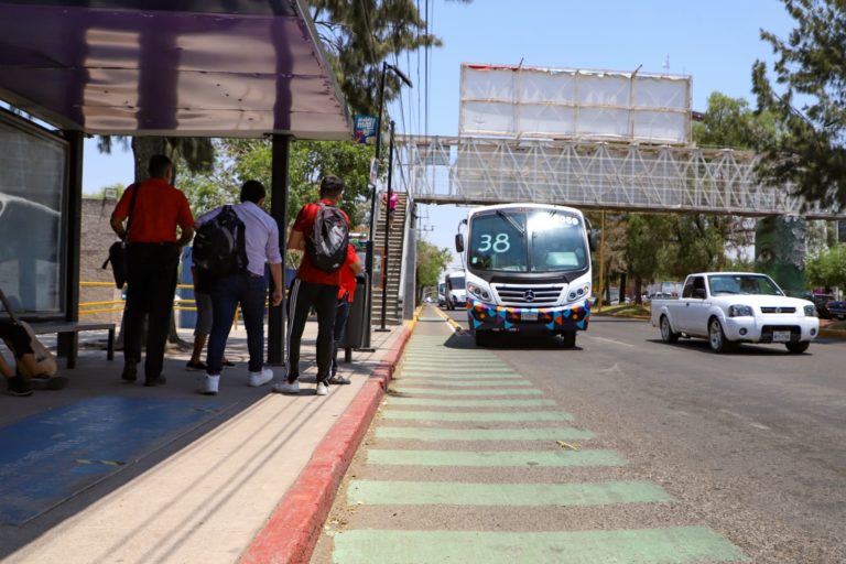 Se prepara estrategia en transporte público ante regreso a clases presenciales en Aguascalientes