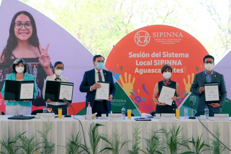 Gobierno de Aguascalientes se adhirió al programa de la Unicef Salud en tus manos