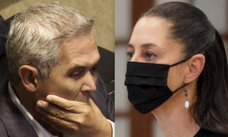 Claudia Sheinbaum va por Mancera, tras tragedia en la Línea 12 del Metro