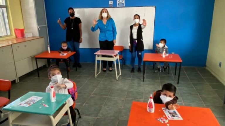 Más de 6 mil alumnos en Guanajuato regresan a las aulas con plan piloto