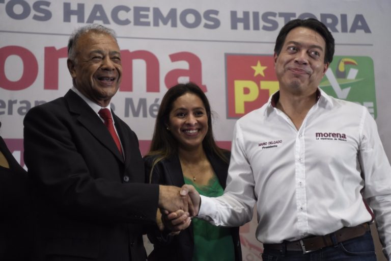 PVEM y PT refrendan alianza con Morena en la Cámara de Diputados