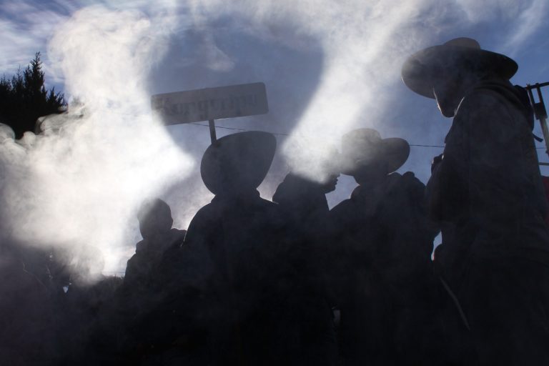 Indígenas de Nahuatzen exigen respeto a su libre autodeterminación