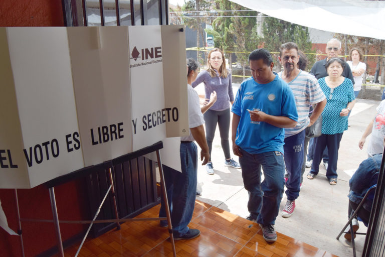 La maquinaria está aceitada para el día de las votaciones