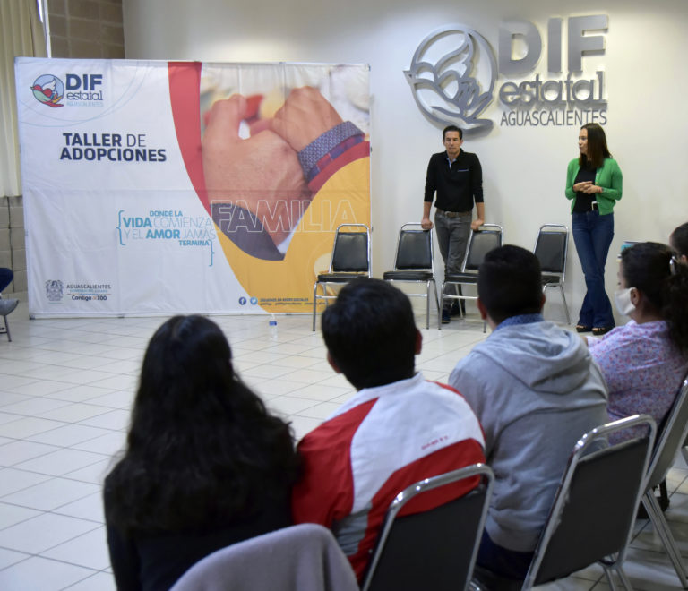En Aguascalientes, DIF Estatal imparte taller de adopción para formar nuevas familias