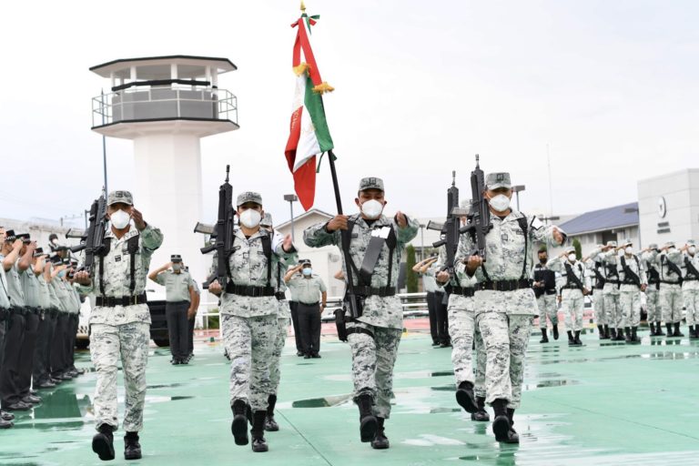 Alcaldesa de Aguascalientes asiste a toma de protesta del nuevo coordinador estatal de la Guardia Nacional