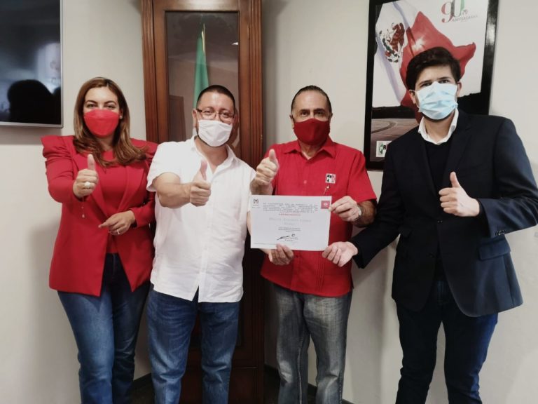 Rinde protesta nuevo dirigente municipal del Instituto Jesus Reyes Heroles del PRI