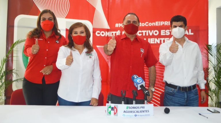 PRI reconoce el trabajo de Margarita Gallegos y Humberto Ambriz, presidentes municipales electos