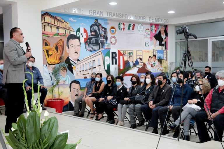 PRI realizó homenaje póstumo al profesor Andrés Valdivia