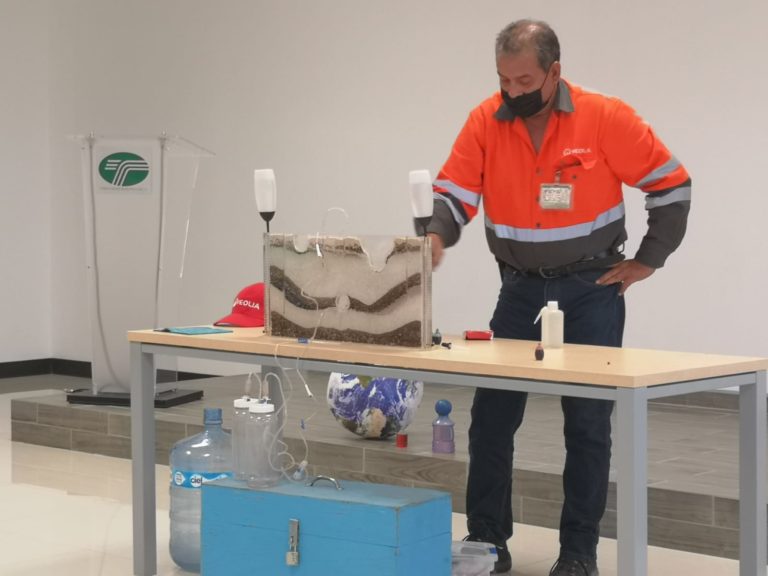 Veolia impartió taller de cuidado y uso responsable del agua en Tohken Mexicana