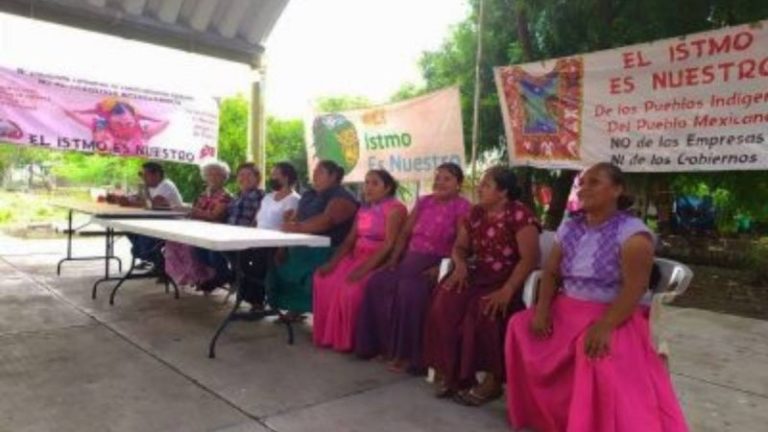 Comunidades indígenas expresan rechazo al corredor interoceánico y todos los megaproyectos de la 4T