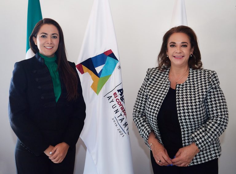 Teresa Jiménez retomó su cargo de alcaldesa de Aguascalientes