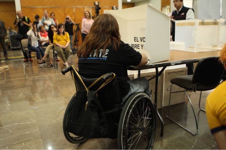Debe continuar una participación activa de personas con discapacidad en la vida política: Luis Ponce
