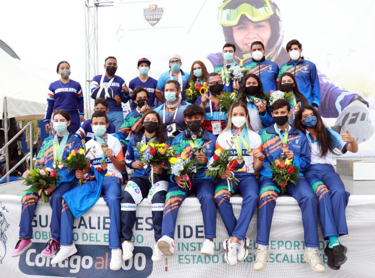 Aguascalientes ganó 16 medallas en la primera jornada de ciclismo en los Juegos Nacionales