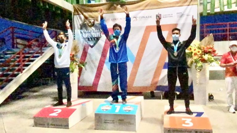 El de Aguascalientes, Andrés Nicasio ganó su tercera medalla de oro