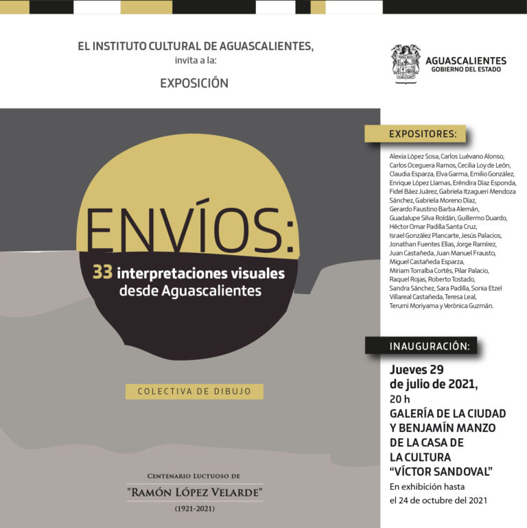 El ICA invita a la inauguración de Envíos 33: interpretaciones visuales desde Aguascalientes