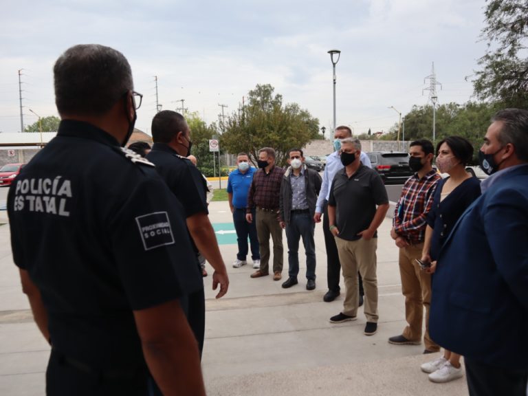 Representantes de Autoliv recorrieron el C5-Sitec en Aguascalientes