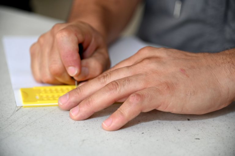 DIF de Aguascalientes impartió curso de braille a docentes