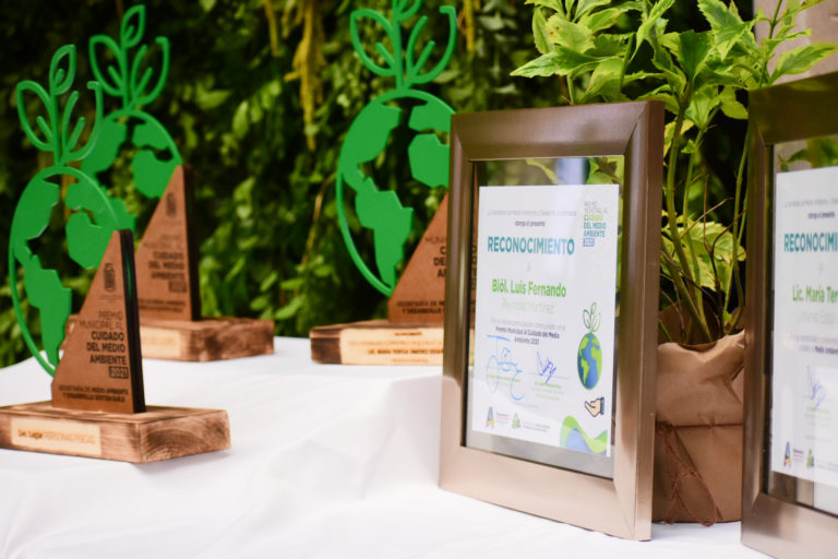 Entregaron el Premio Municipal al Cuidado del Medio Ambiente 2021 en Aguascalientes