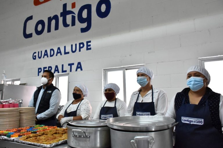 Ponen en operación comedor comunitario en el fraccionamiento Guadalupe Peralta de Aguascalientes