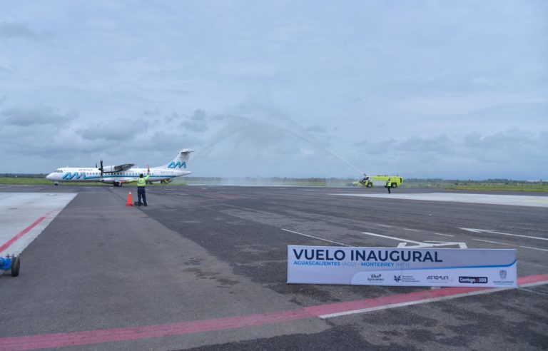 Inicia operaciones Aeromar en Aguascalientes con vuelo a McAllen