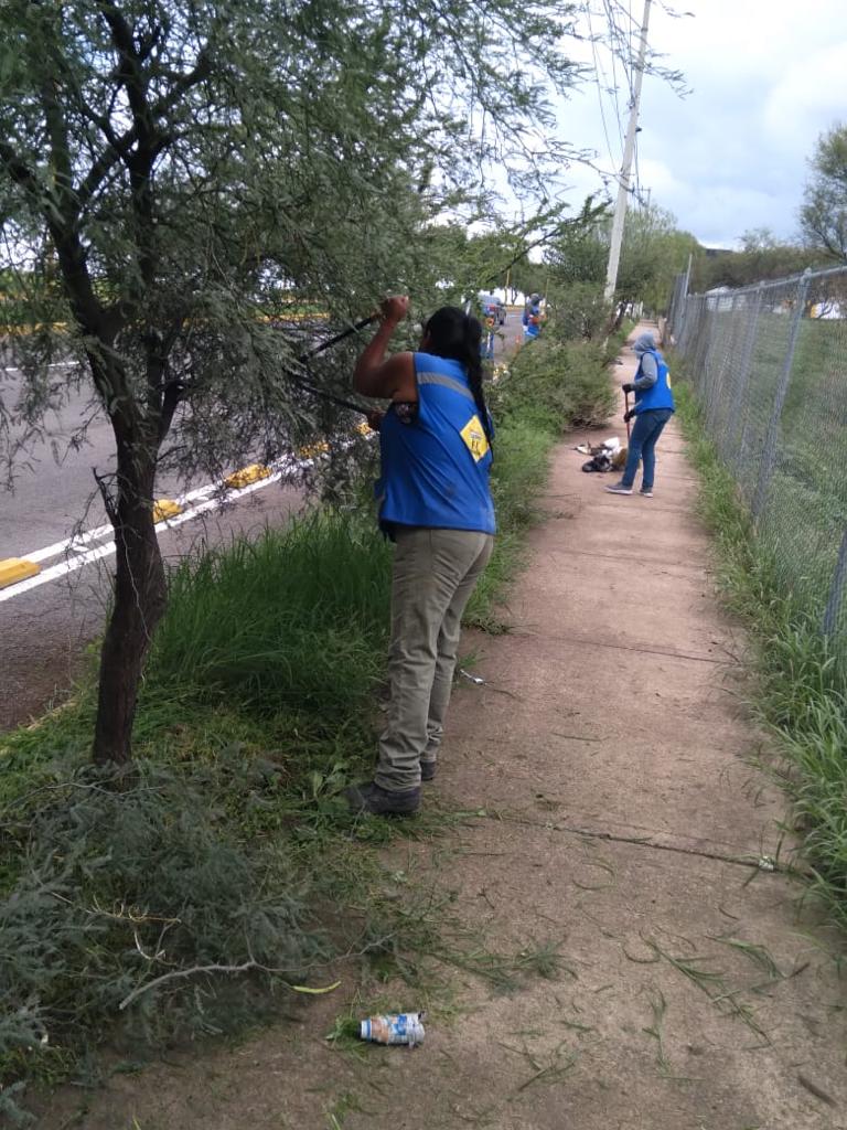 Limpian Arroyo El Molino en Jesús María, Aguascalientes