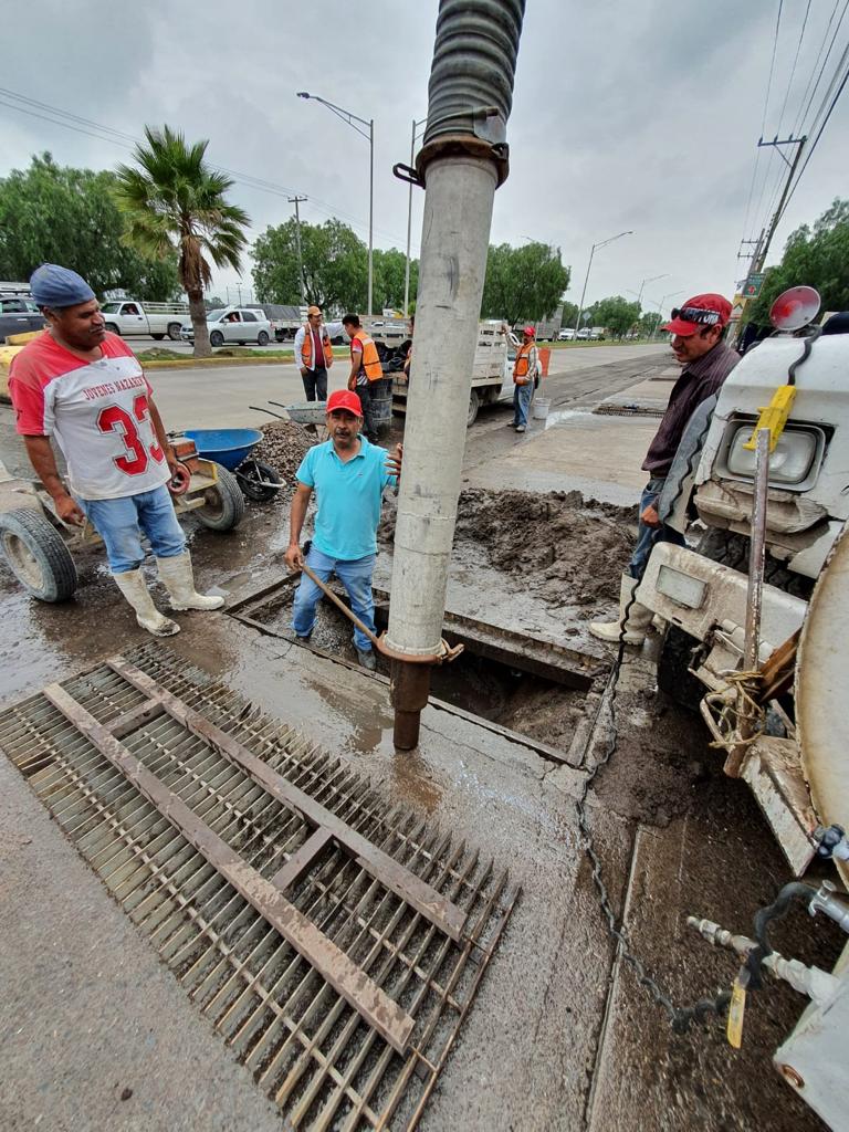 Supervisa Antonio Arámbula obras emergentes para prevenir inundaciones