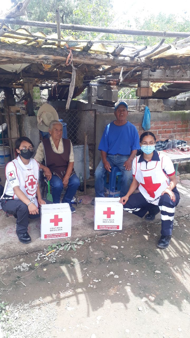 Entregaron despensas a habitantes de El Cenizo en Jesús María,Aguascalientes