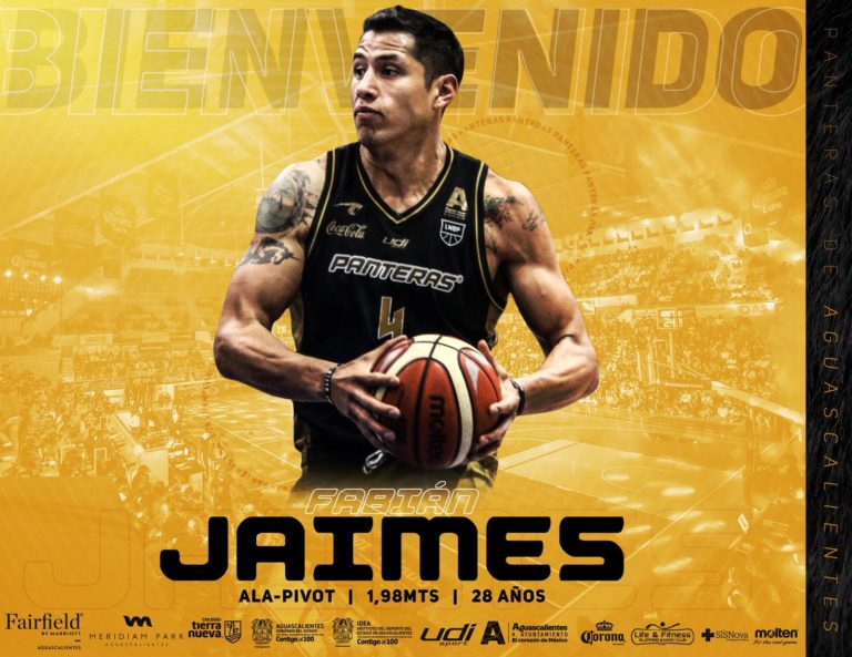 Panteras confirma a Fabián Jaimes para la temporada 2021