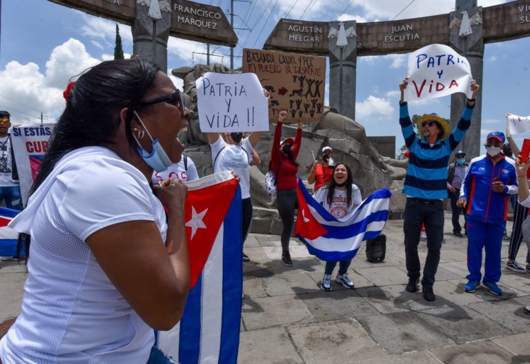 Solidaridad con el pueblo cubano