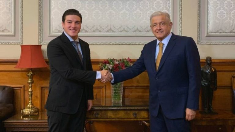 Samuel García presume el respaldo de AMLO para proyectos de NL: presa, tren suburbano, carreteras…