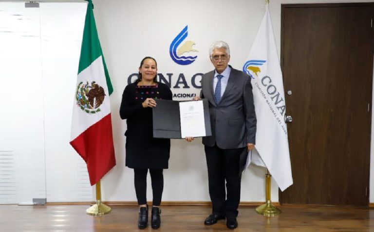 Entregan a Germán Martínez nombramiento como director de Conagua