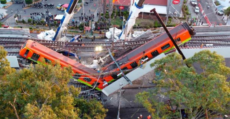 Colapso en la Línea 12, por “una falla en la construcción”: Sheinbaum