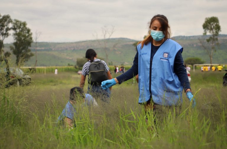 IAJU realiza jornada de limpieza en Jesús María, Aguascalientes