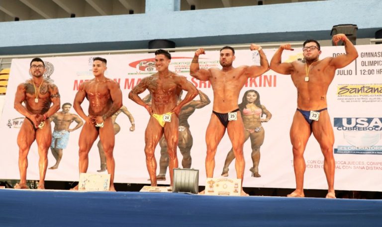 Mr San Marcos y Señorita Bikini de Físico Constructivismo en Aguascalientes