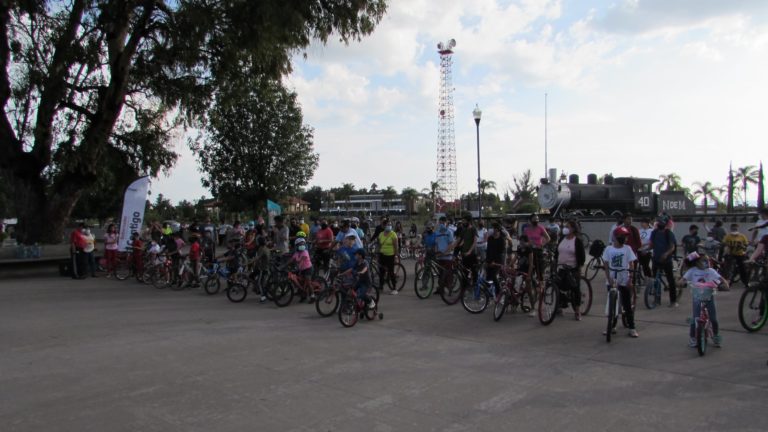 IDEA realizó paseo ciclista en Aguascalientes