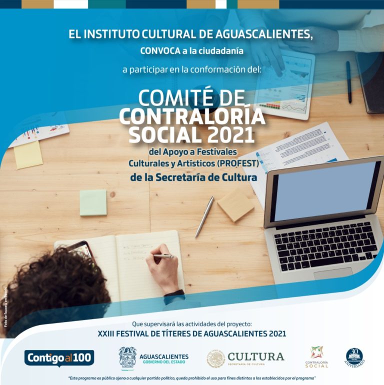 ICA convoca a la conformación del Comité de Contraloría Social 2021