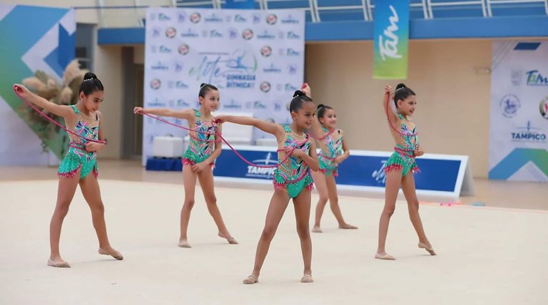 Selectivo estatal de Gimnasia Rítmica compite en Campeonato Nacional Élite