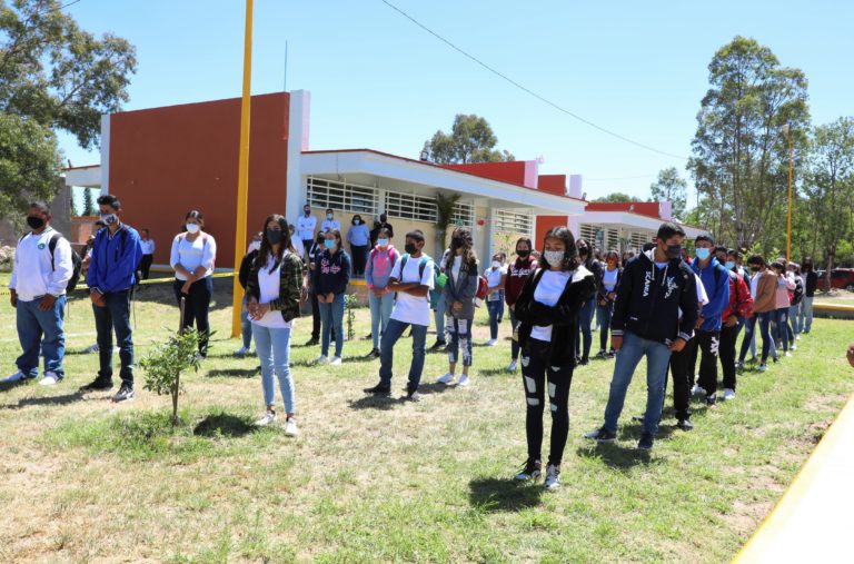 Cecytea inicia obras de infraestructura en plantel Calvillito   