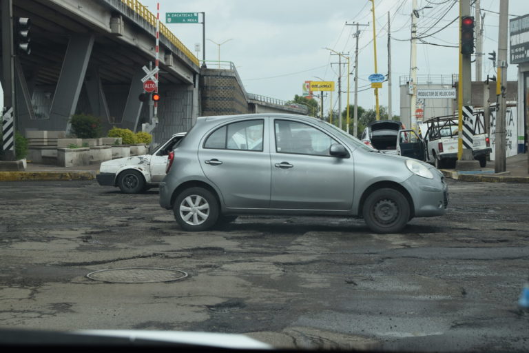 Cacería de baches: así se encuentran las vialidades de Aguascalientes en 2021