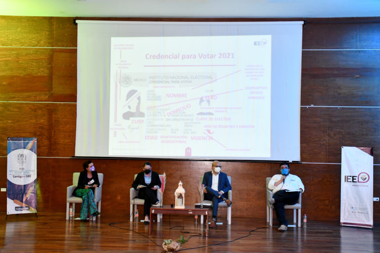 IEE e IAJU llevaron a cabo Diálogos en Materia Electoral