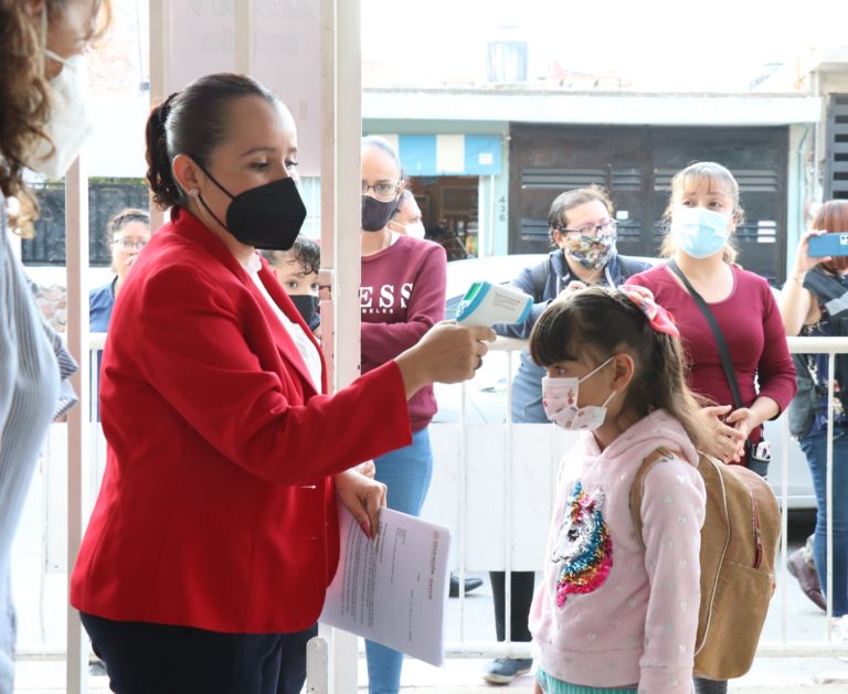 Arranca ciclo escolar 2021-2022 con clases presenciales en Aguascalientes