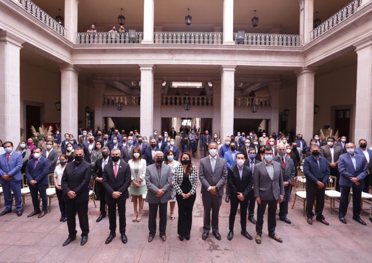 Alcaldesa firma convenio intermunicipal con Ayuntamientos de Jesús María y San Francisco de los Romo
