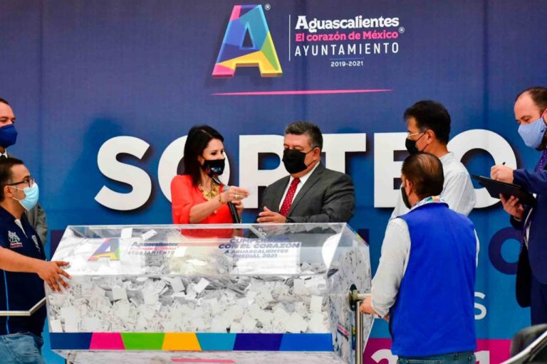 Municipio de Aguascalientes ya tiene ganadores del Sorteo Predial 2021