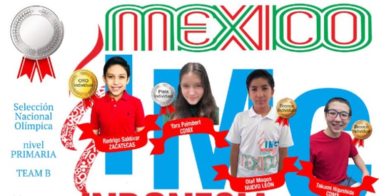 Estudiante de primaria de Zacatecas gana oro para México en Competencia Internacional de Matemáticas